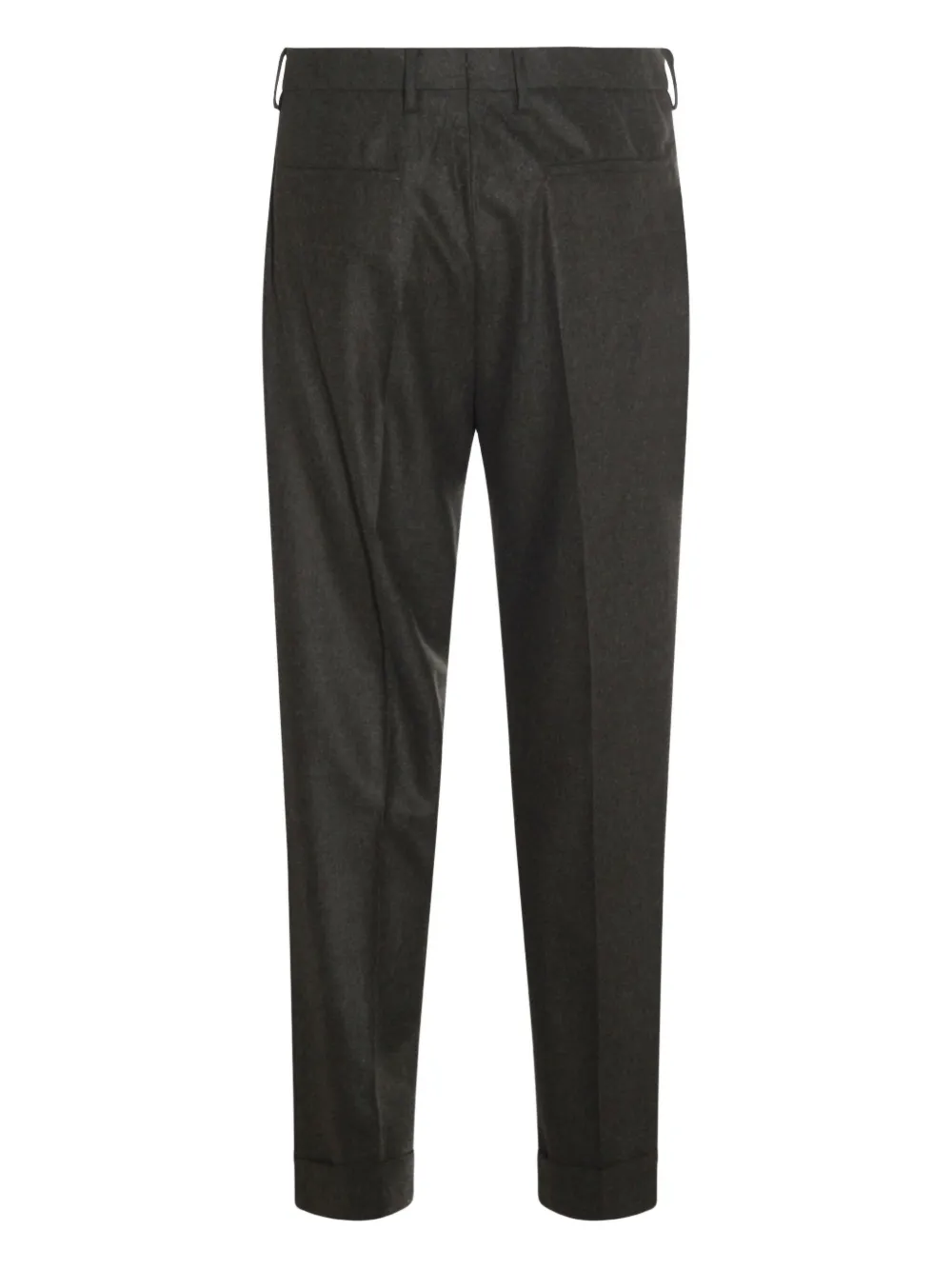 GTA Pantalone pleated-cuff trousers - Bruin