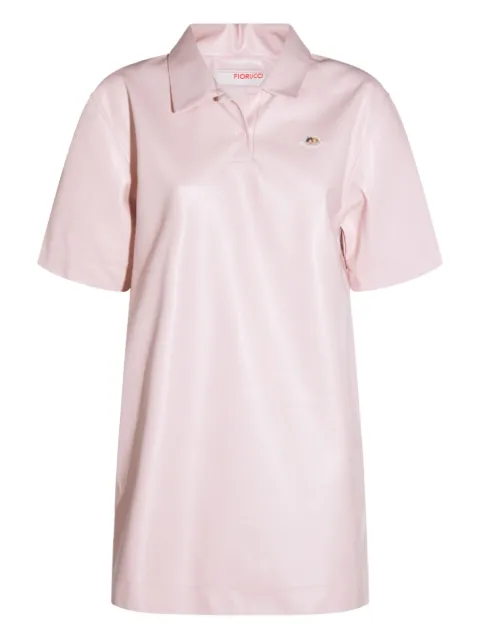 Fiorucci angel-embellished polo dress
