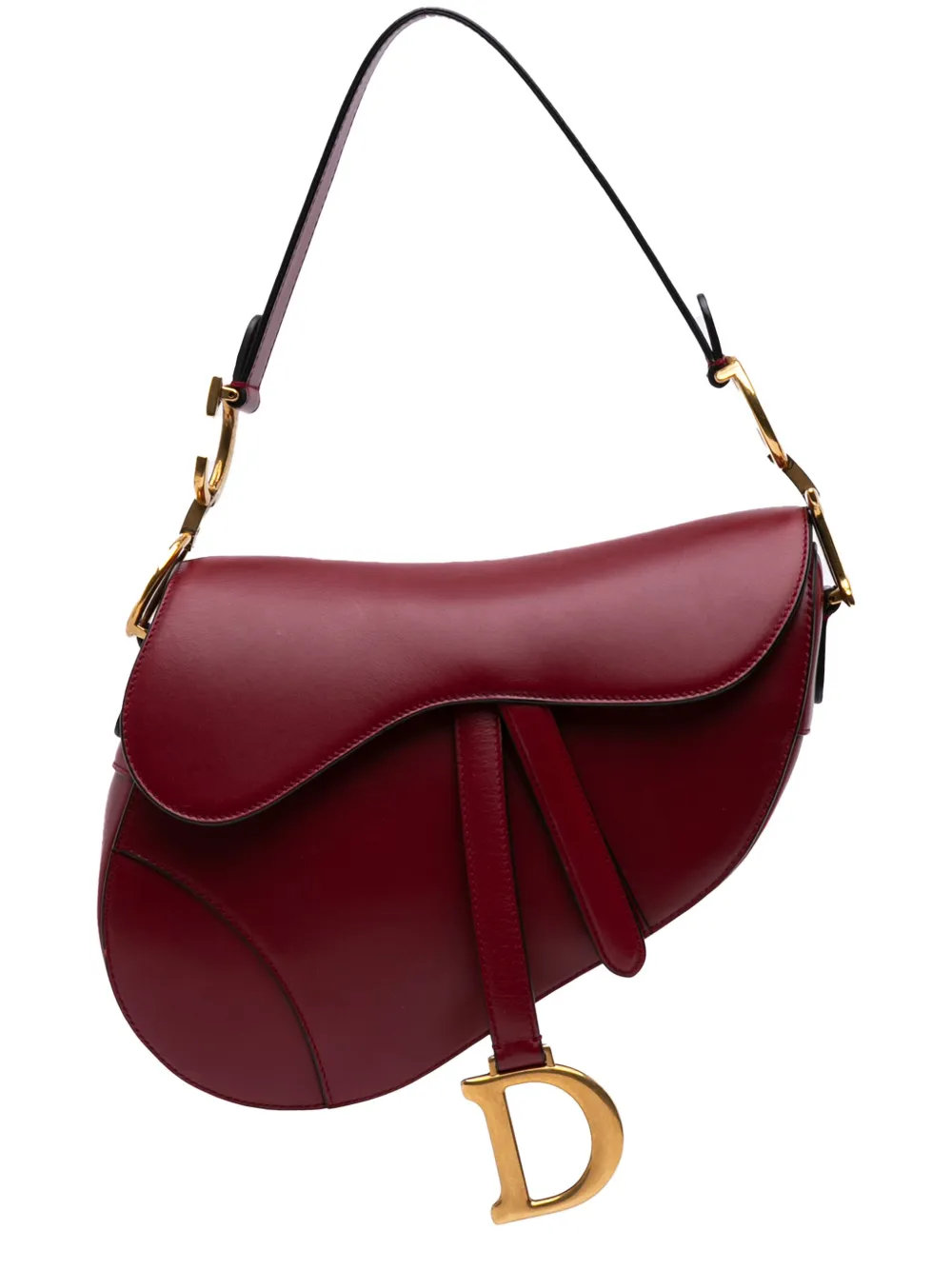 2018 Smooth Calfskin Saddle Bag shoulder bag