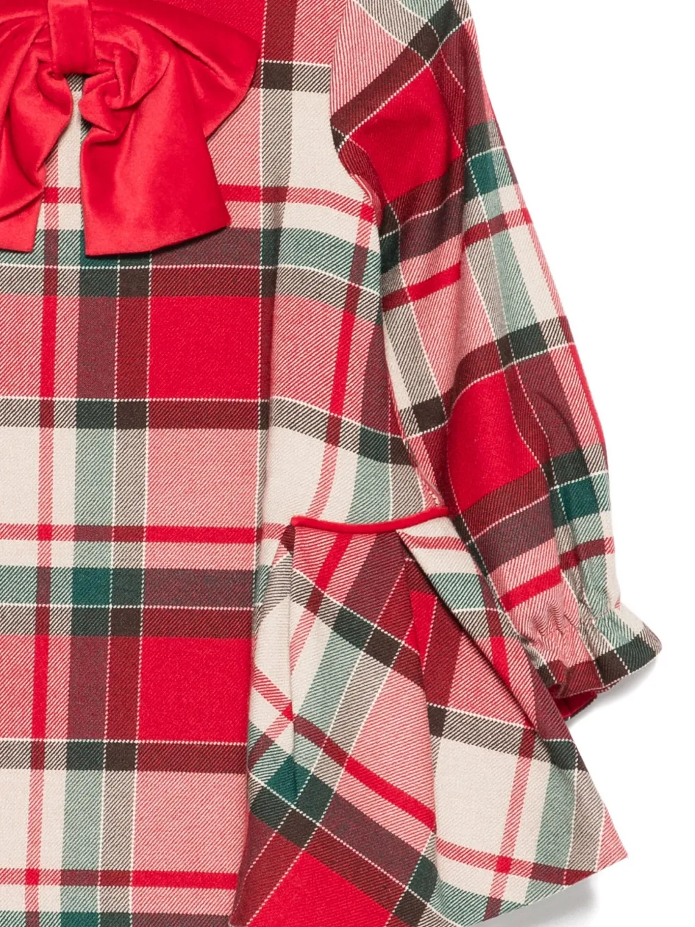 Abel & Lula Jurk met strikdetail Rood