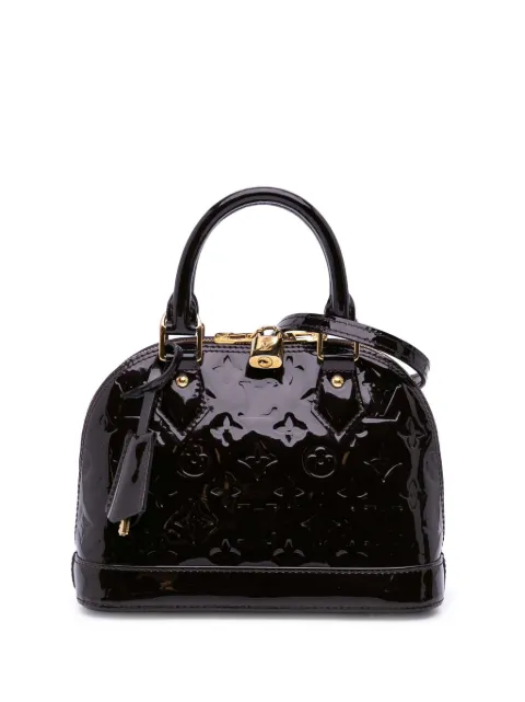 Louis Vuitton Pre-Owned 2018 Monogram Vernis Alma BB satchel