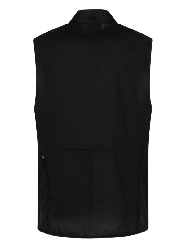 Patagonia zip-front Logo Vest | Black | FARFETCH