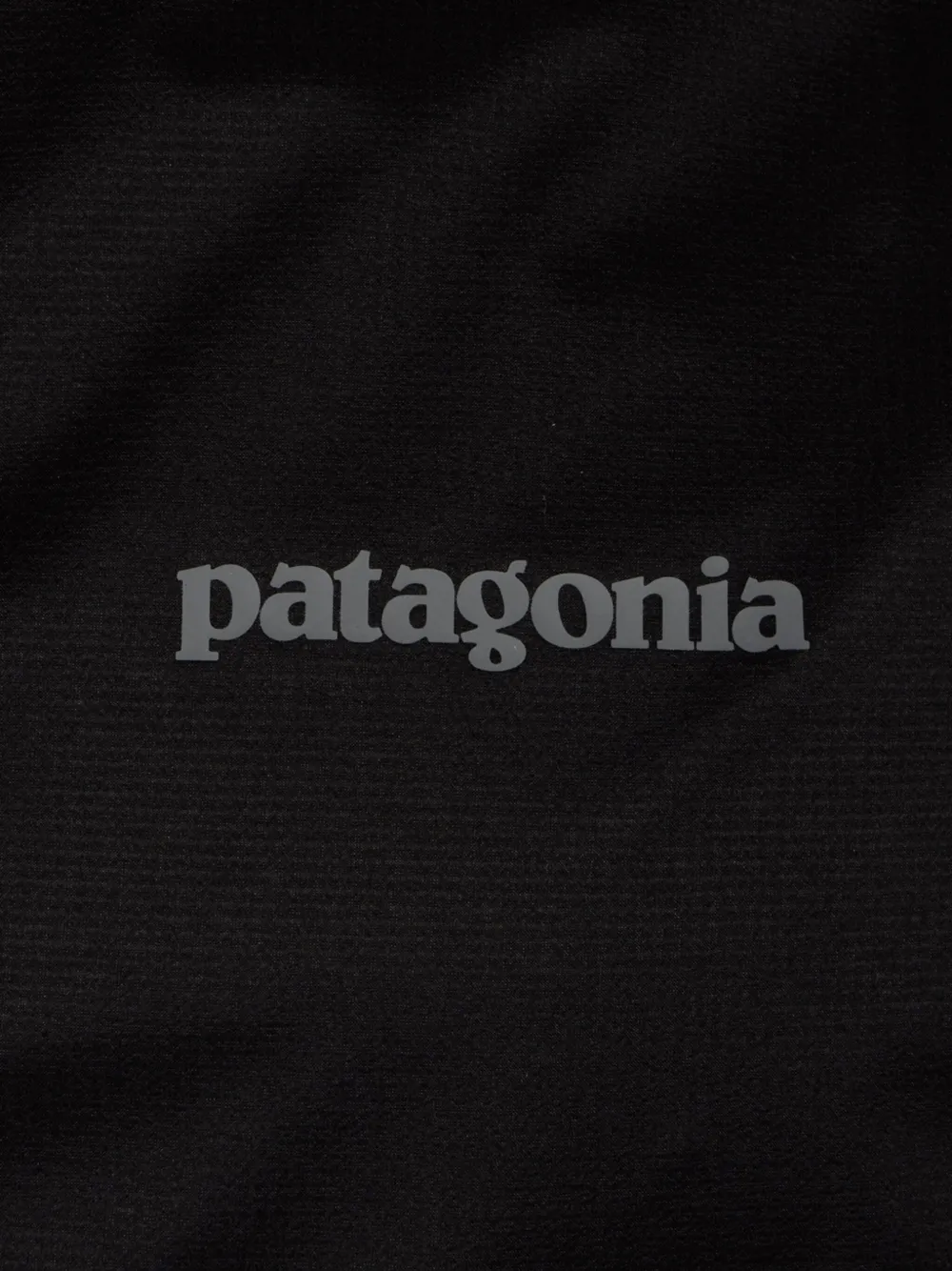 Patagonia Spencer met rits en logo Zwart