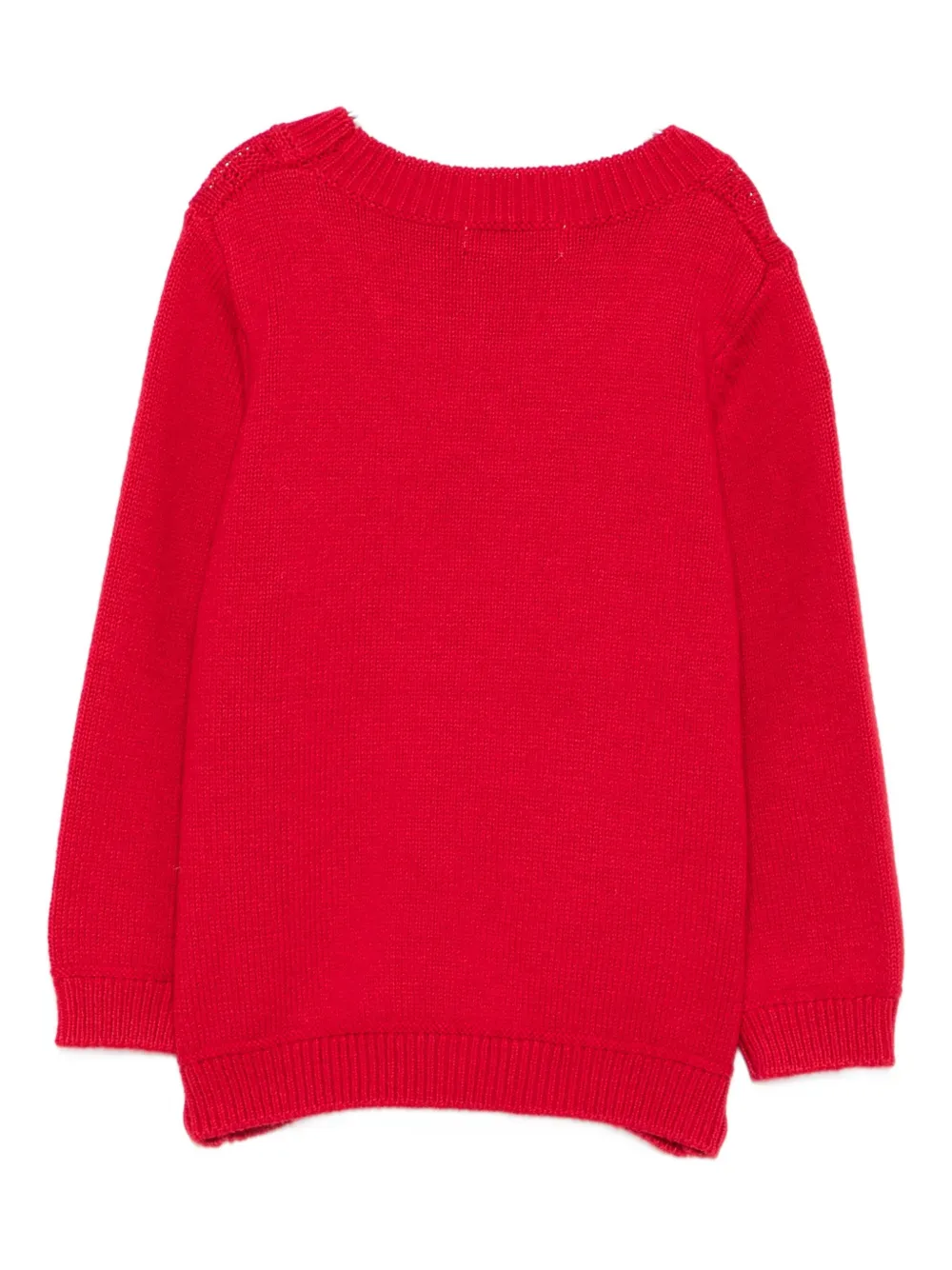 Abel & Lula Diamond-effect Sweater In Red