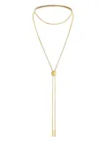 Maison Close Bolo Tie chain necklace - Gold