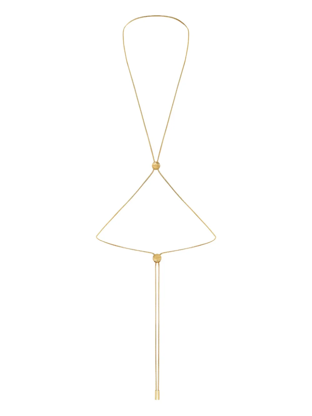 Maison Close Harness À Ton Cou body chain | Gold | Image 1
