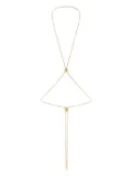 Maison Close Harness À Ton Cou body chain - Gold