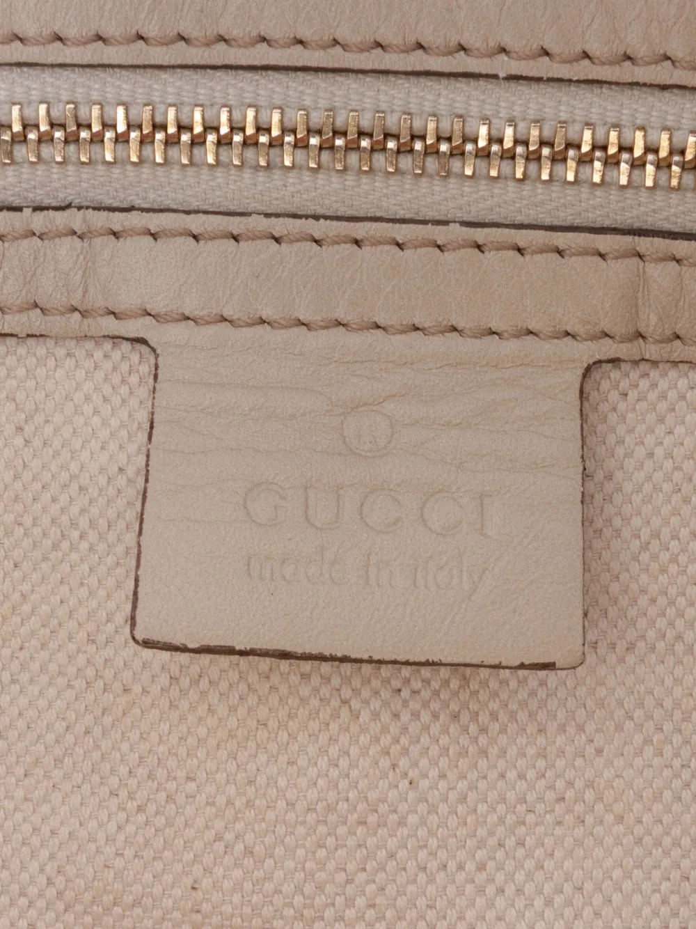 Pre-owned Gucci 2016-2025 Gg Canvas Web Mayfair Satchel In Brown