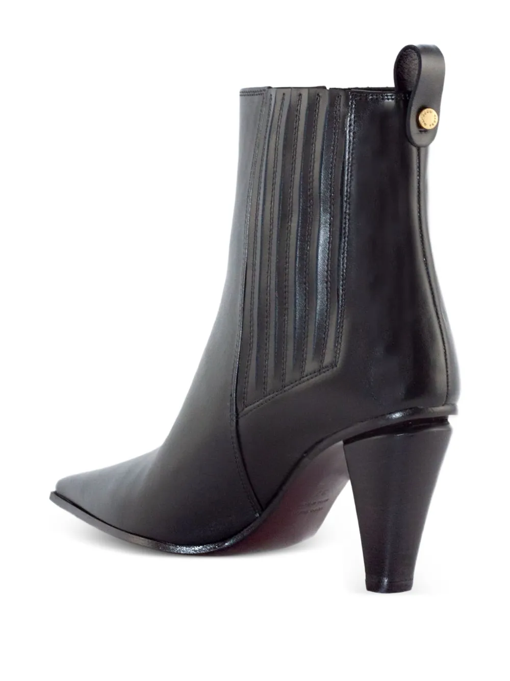 Roberto Festa 60mm pointed-toe pull-on boots Black