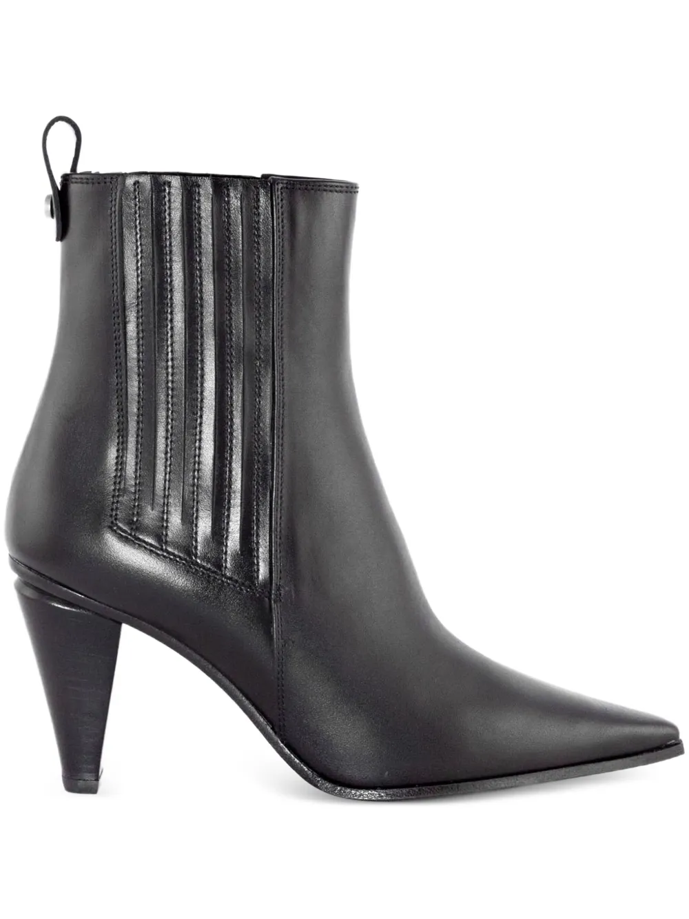 Roberto Festa 60mm pointed-toe pull-on boots Black