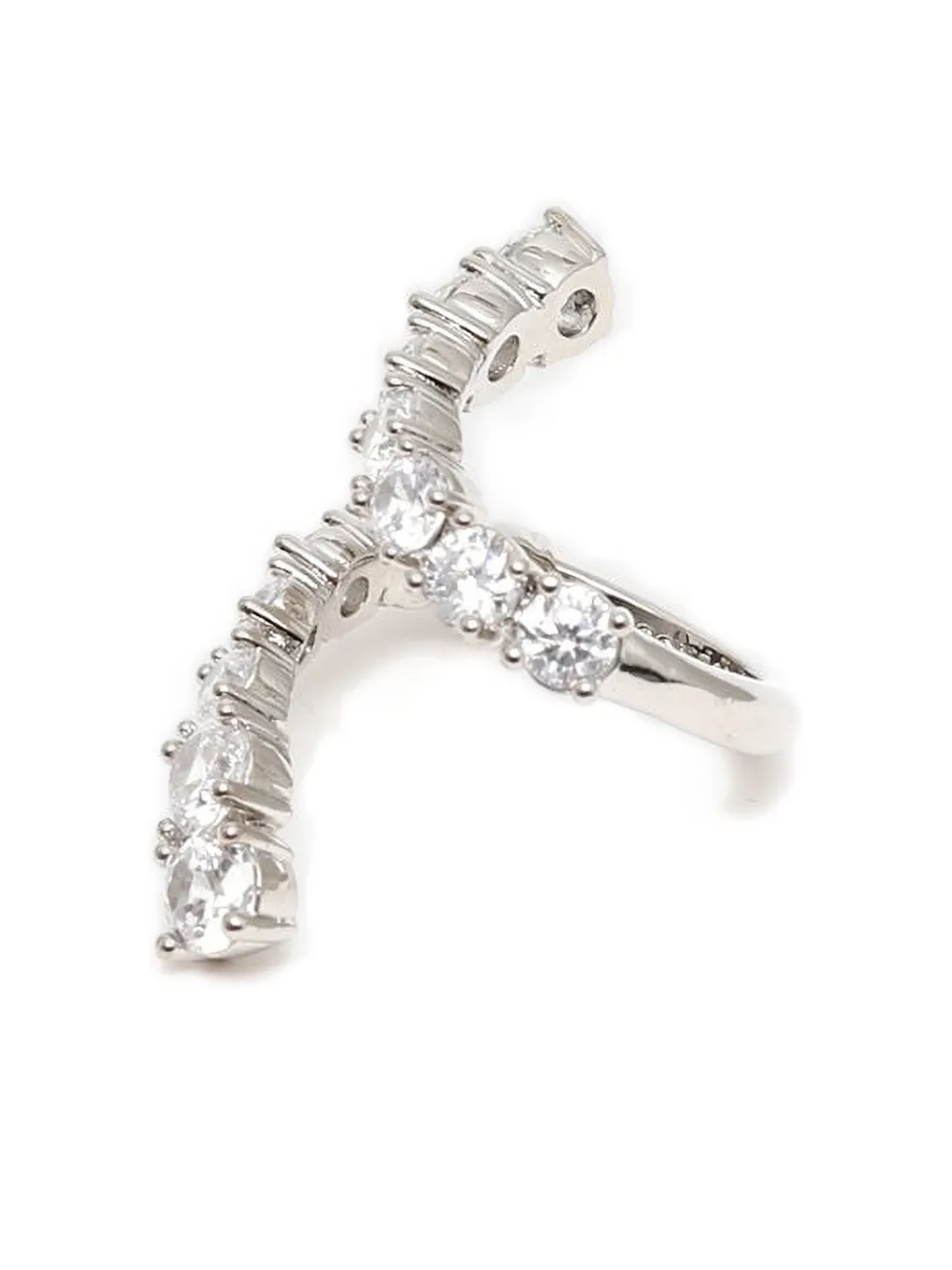 双指环缀饰戒指