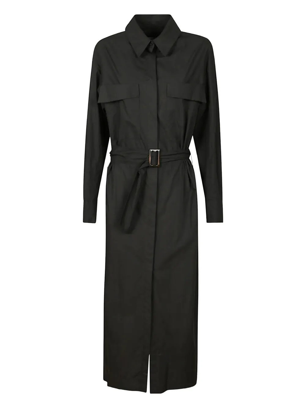 IRO Ophelie belted pocket dress - Nero