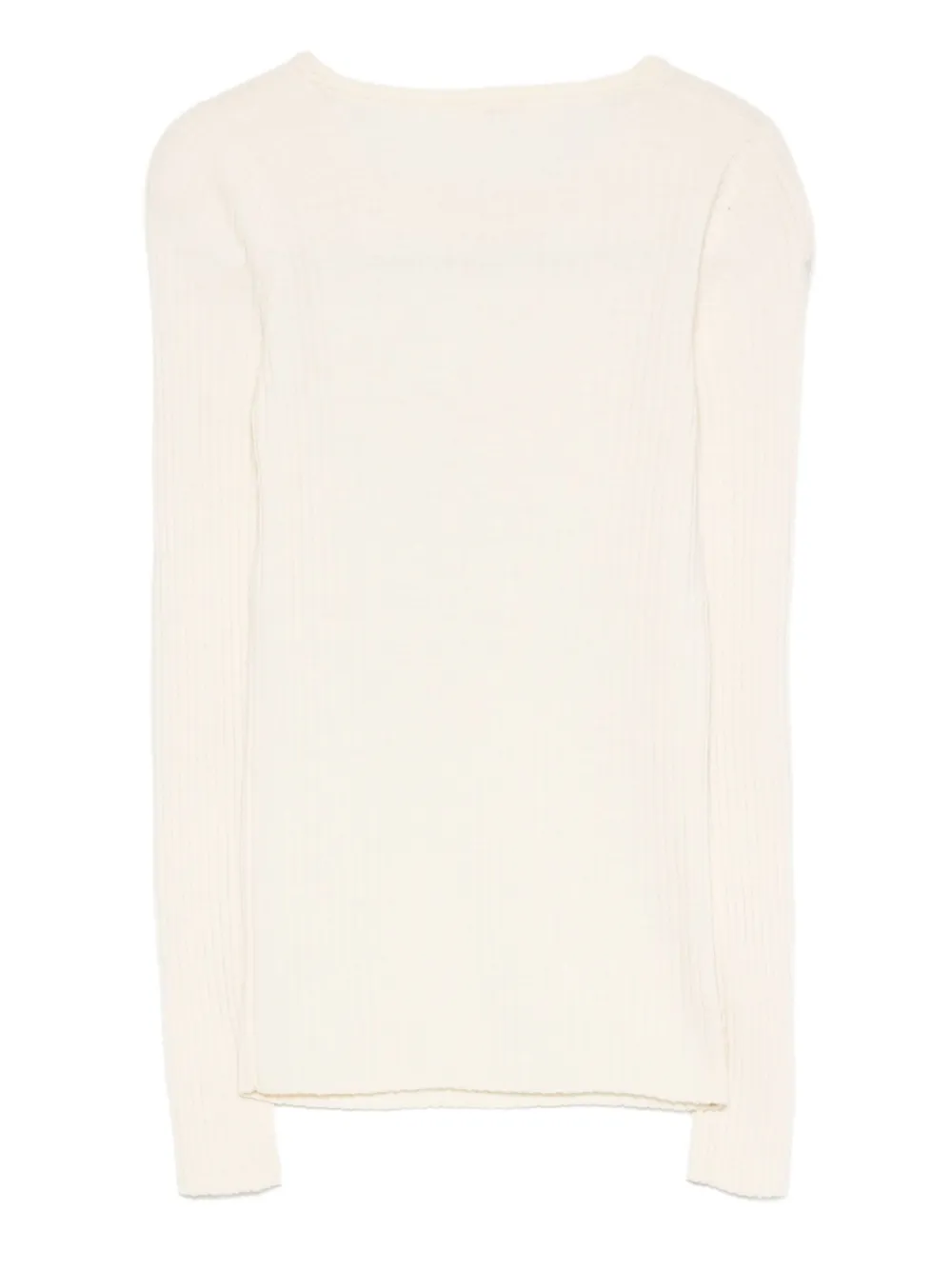 Saint Laurent Pre-Owned 1960s ribbed wool sweater | Image 2