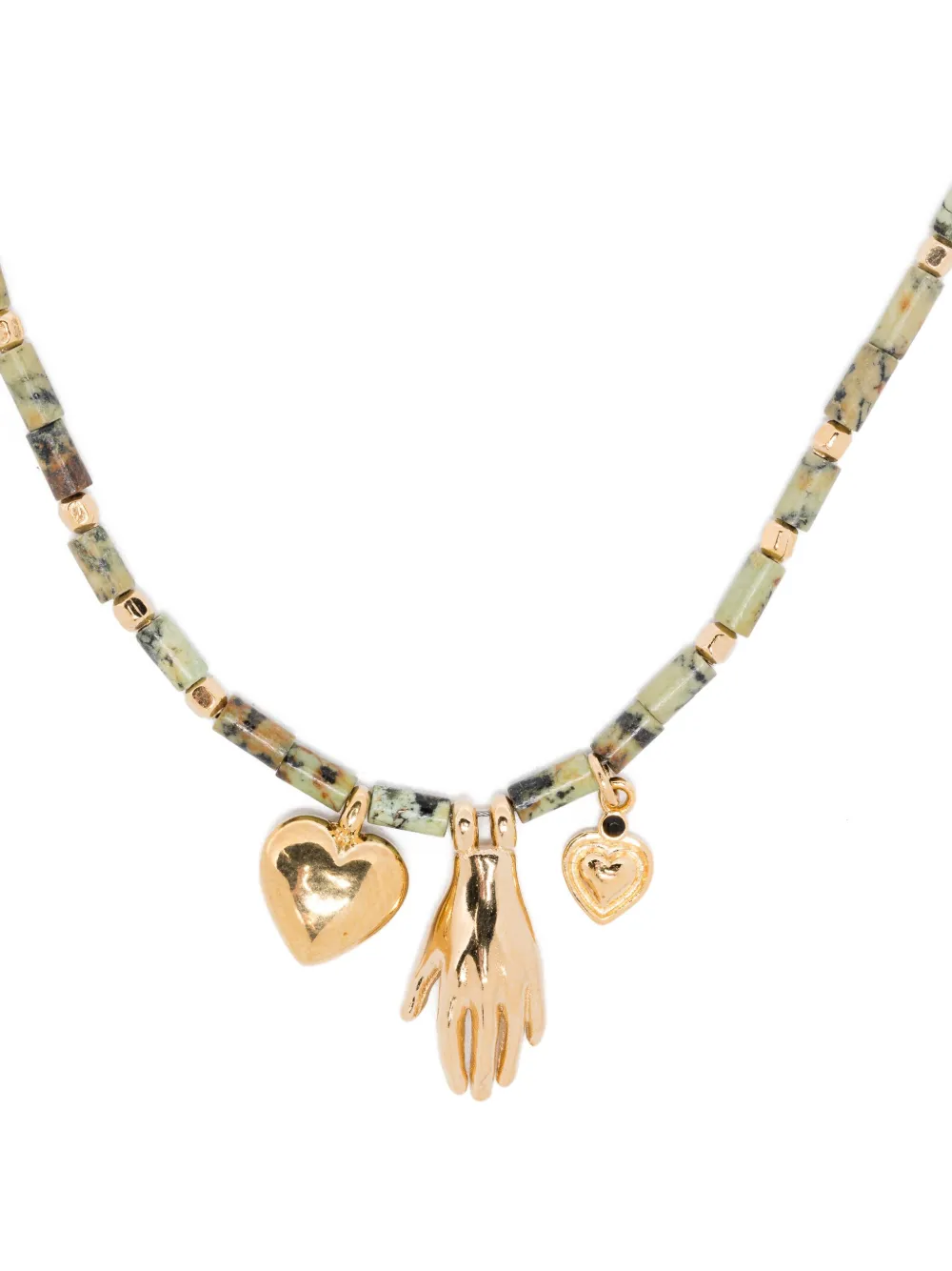 Isabel Marant Charm Necklace In Gold