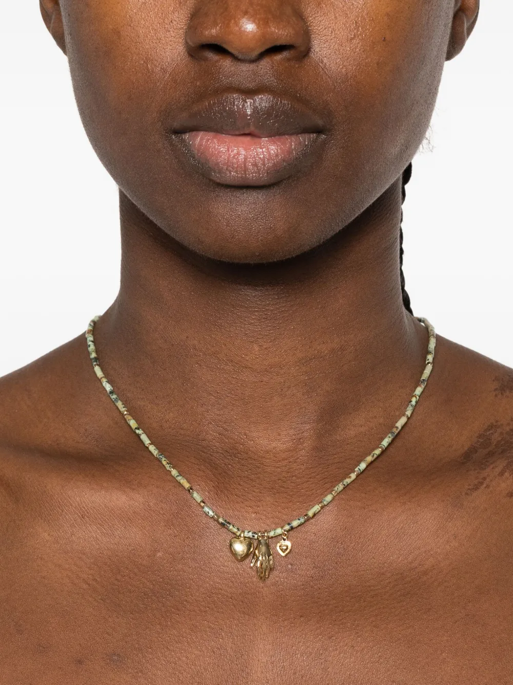 Isabel Marant Charm Necklace In Gold