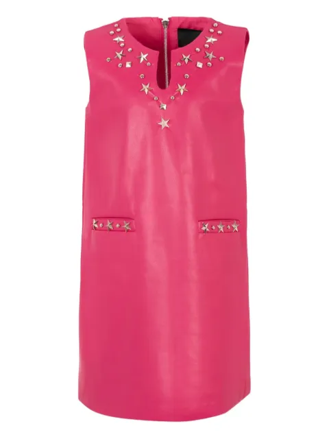 John Richmond Junior star-embellished zipped party dress