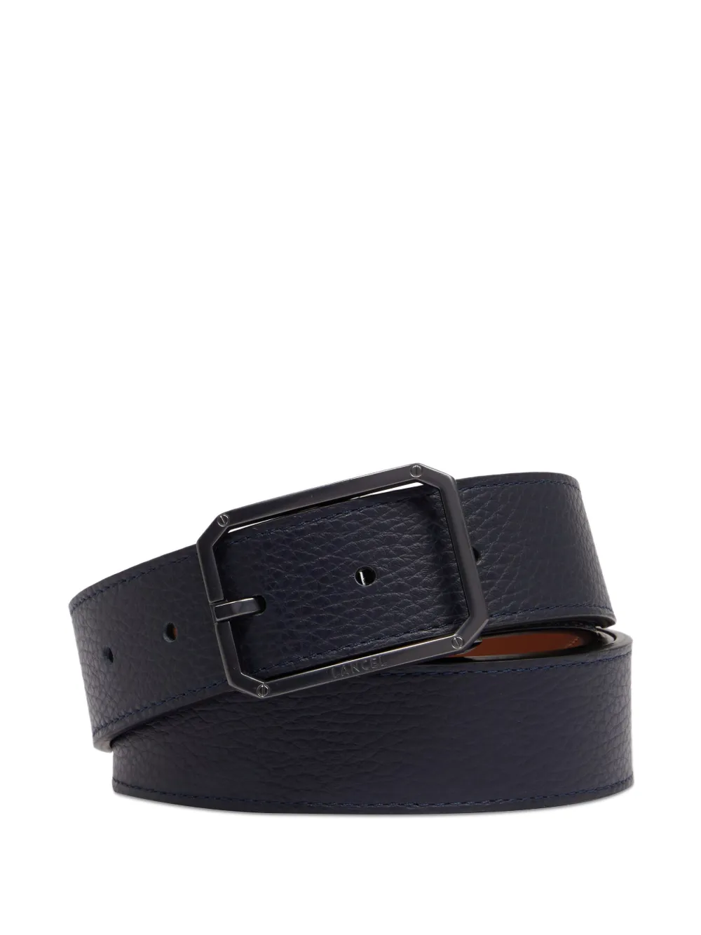 Lancel leather square-buckle belt | Blue | Image 1