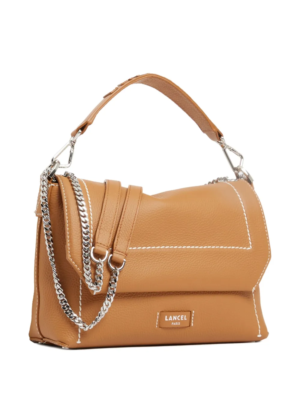Lancel Ninon Soft Flap crossbodytas Bruin