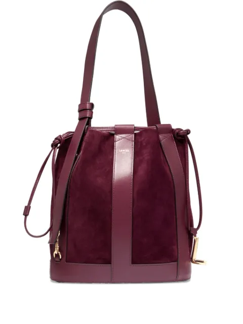 Lancel medium Elles suede bucket bag