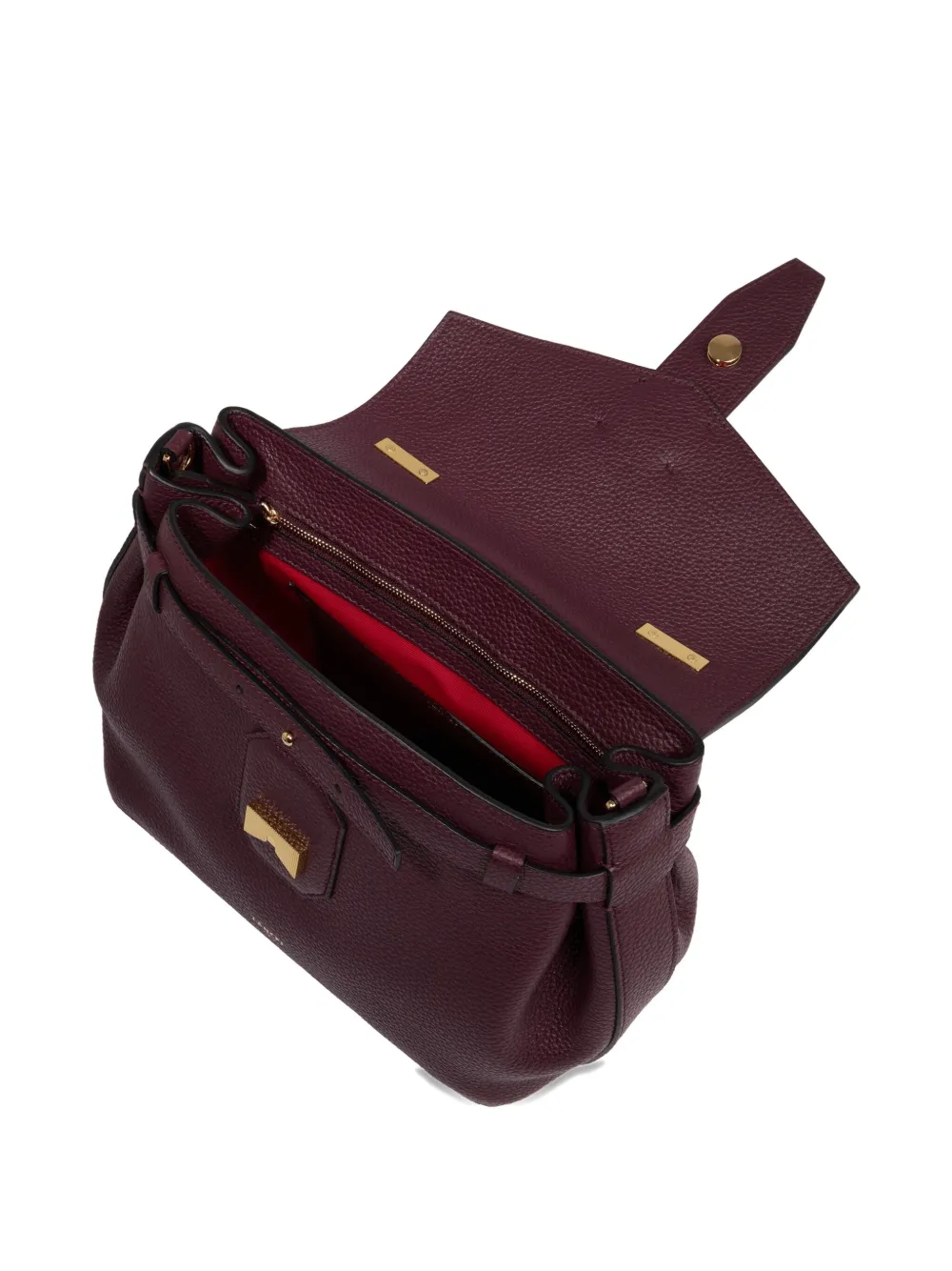 Lancel small Charlie tote bag Rood