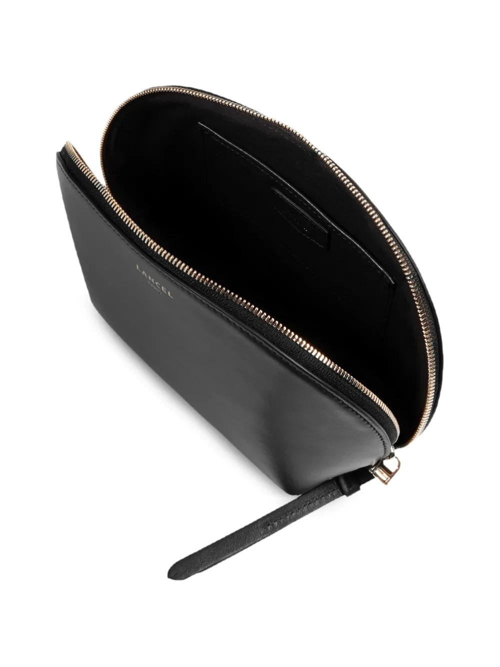 Lancel Origami clutch met rits Zwart
