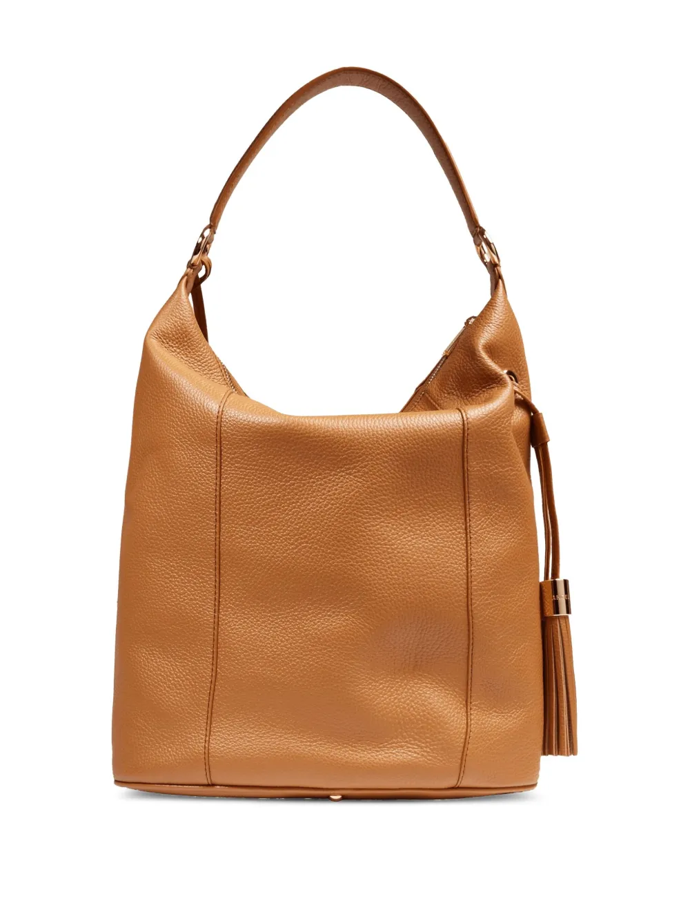 Lancel Medium Premier Flirt Tassel Shoulder Bag In Brown
