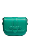 Lancel Sienna flap-detail leather bag - Green