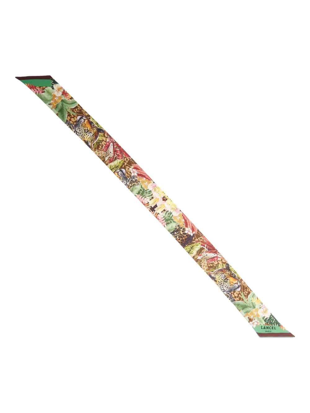 Lancel Jungle motif silk headband | Image 2