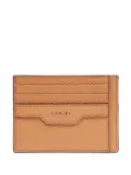 Lancel leather card holder - Brown