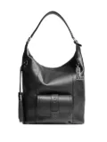 Lancel Premier Flirt leather shoulder bag - Black
