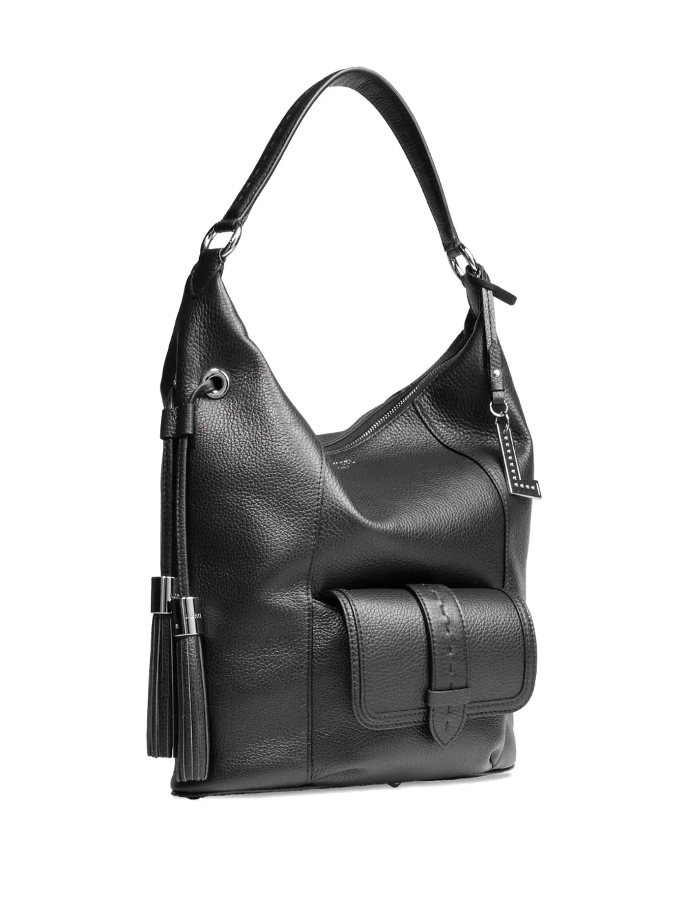 Lancel Premier Flirt leren schoudertas Zwart