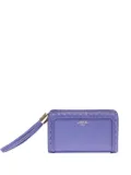 Lancel tassel-embellished leather wallet - Purple