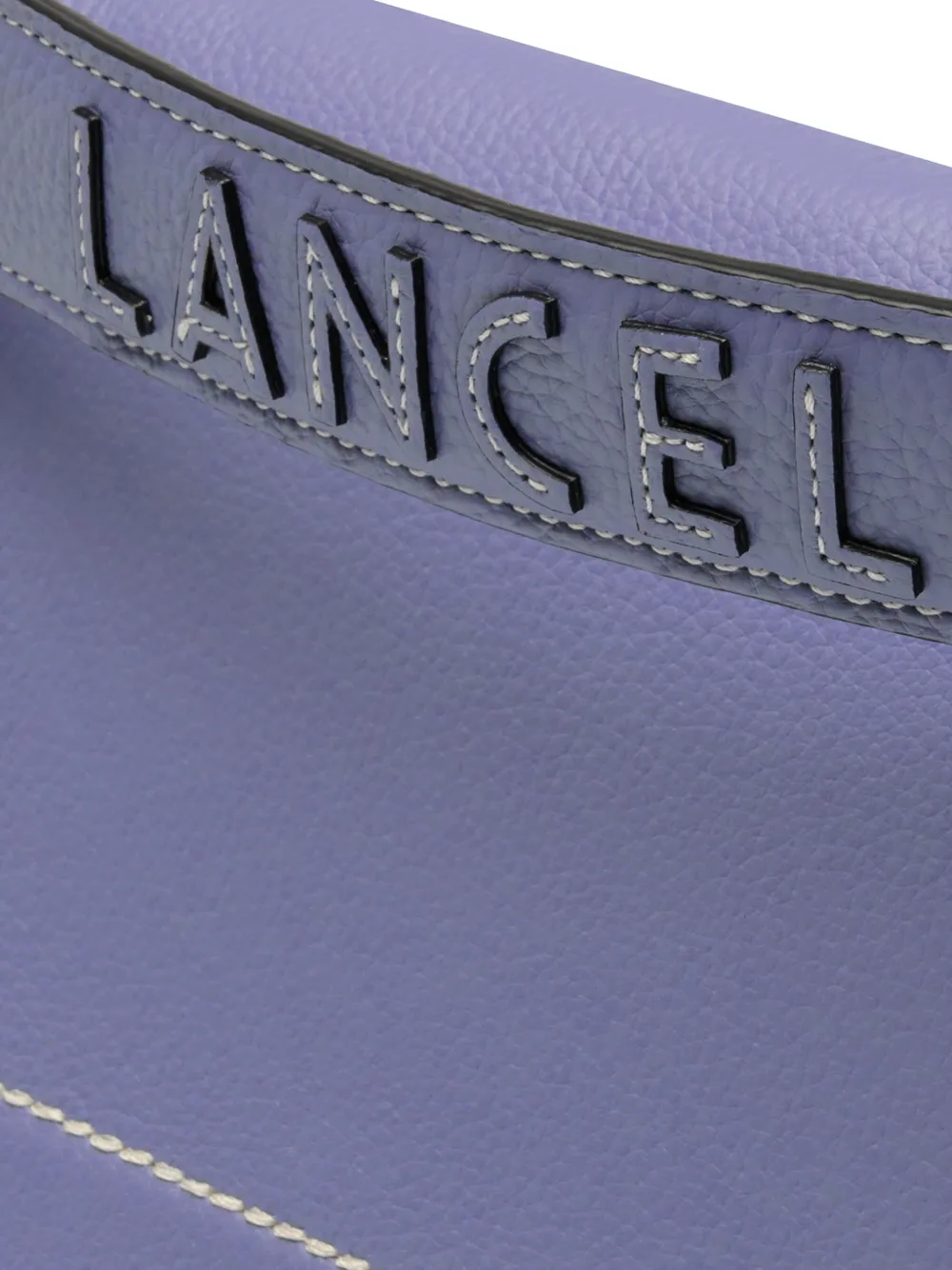 Lancel Ninon leren tas met omslag Blauw