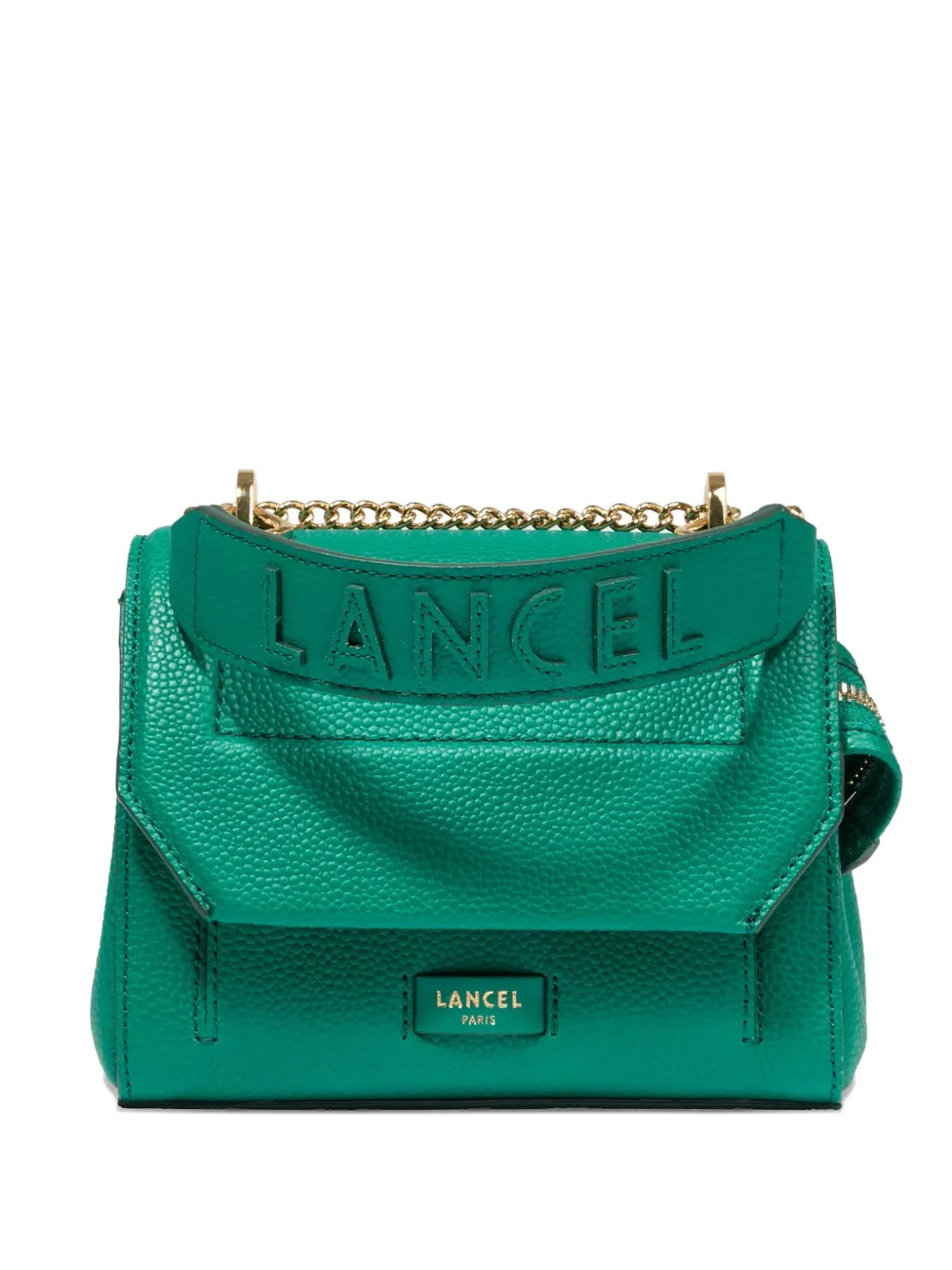 Lancel small Ninon flap leather bag | Green | Image 1
