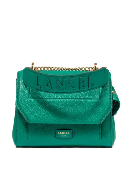 Lancel small Ninon flap leather bag