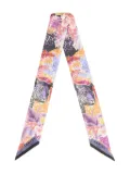 Lancel Jungle motif headband - Purple