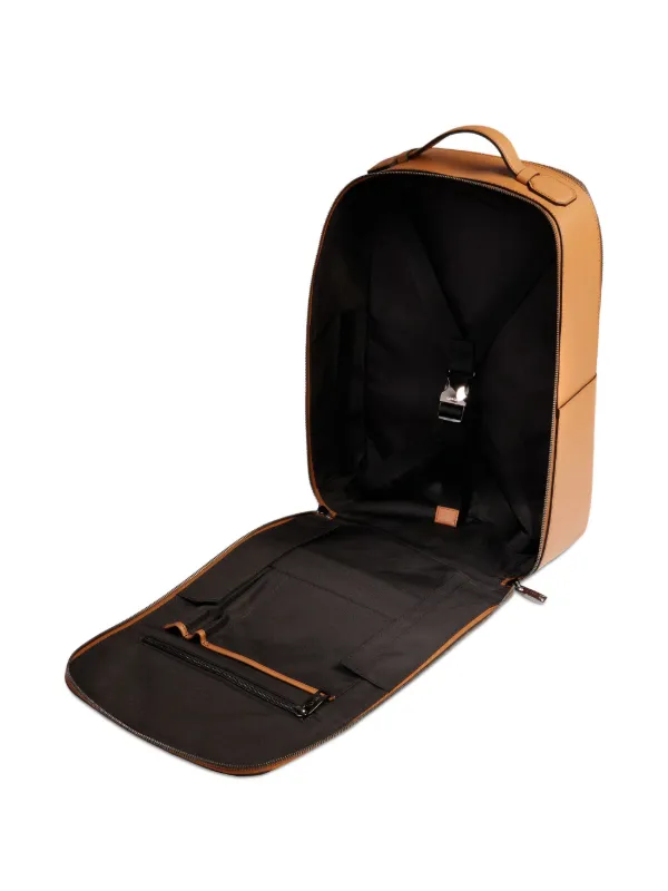 Lancel Leather top-handle Backpack Brown FARFETCH JO