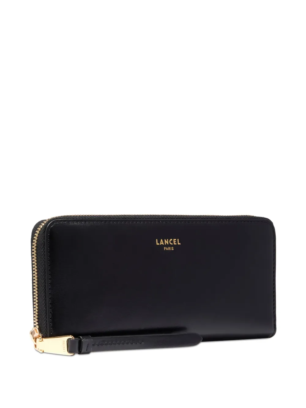Lancel Leren portemonnee Zwart
