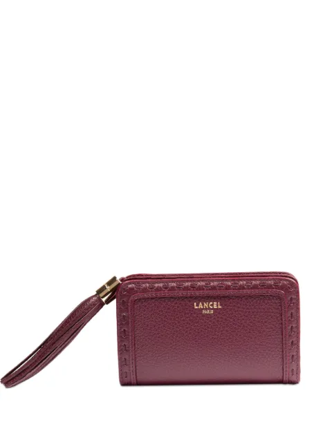 Lancel tassel-embellished bi-fold wallet