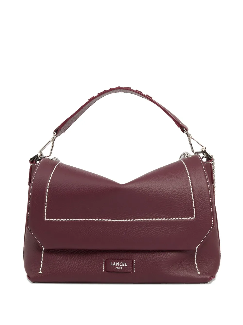 Lancel Large Ninon Soft In Red