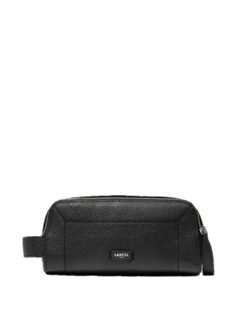 Lancel Ninon leather zip-top toiletry bag
