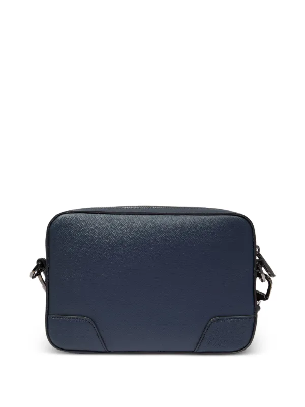 Lancel Leather Messenger Bag | Blue | FARFETCH