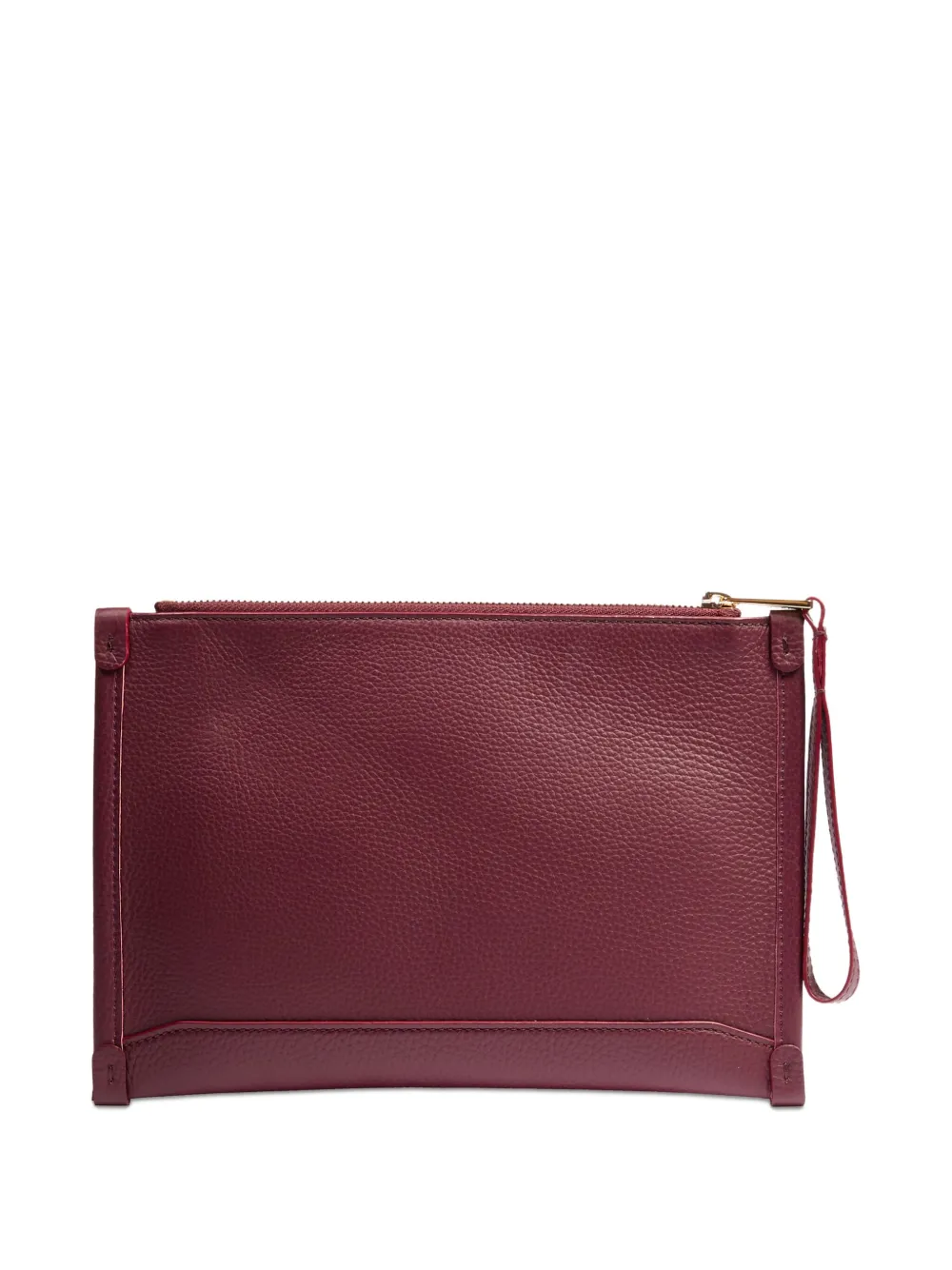 Lancel Jour clutch met logo-reliëf - Rood