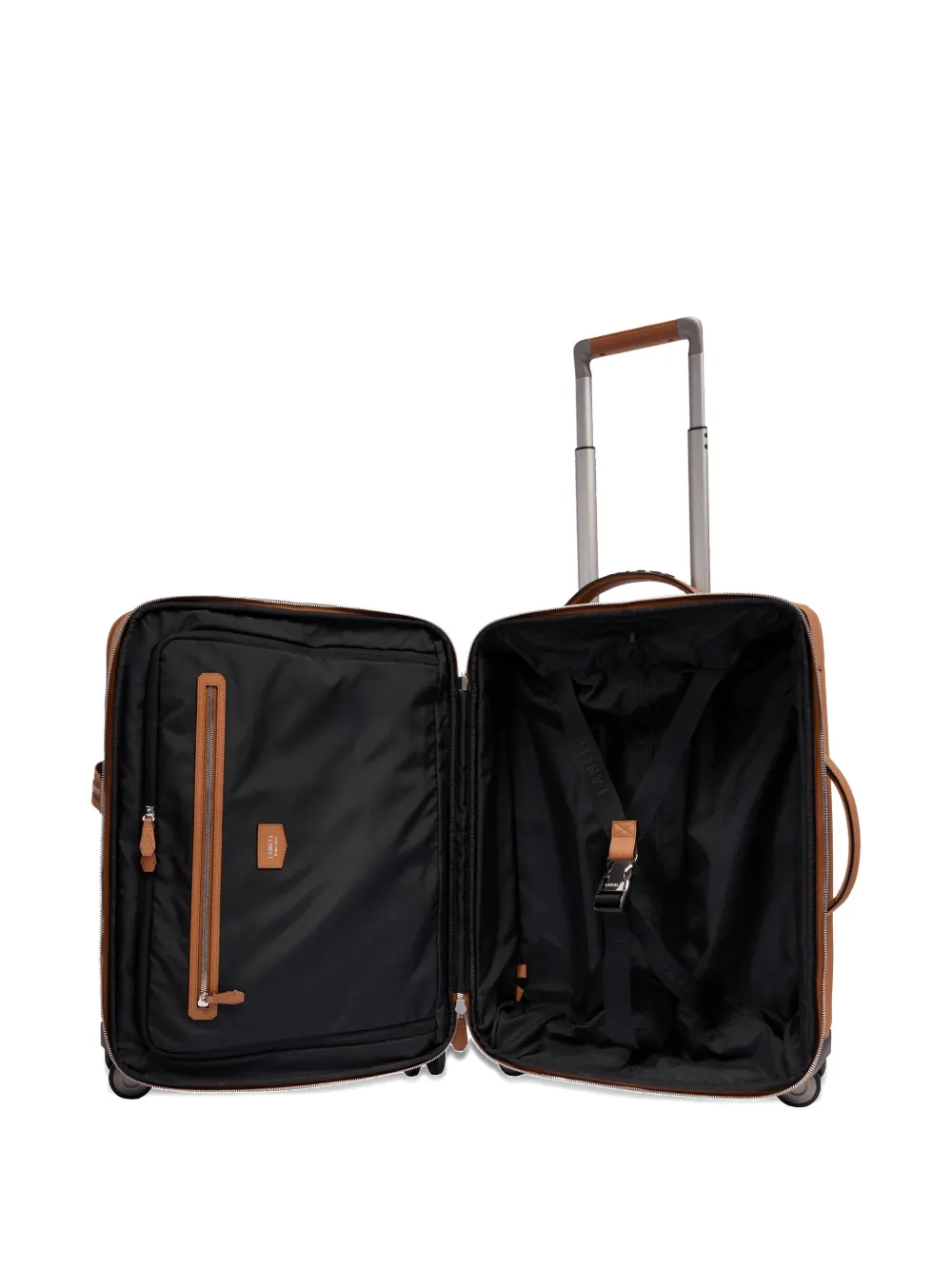 Lancel Leather Logo-plaque Suitcase In Neutral