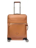 Lancel leather logo-plaque suitcase - Neutrals