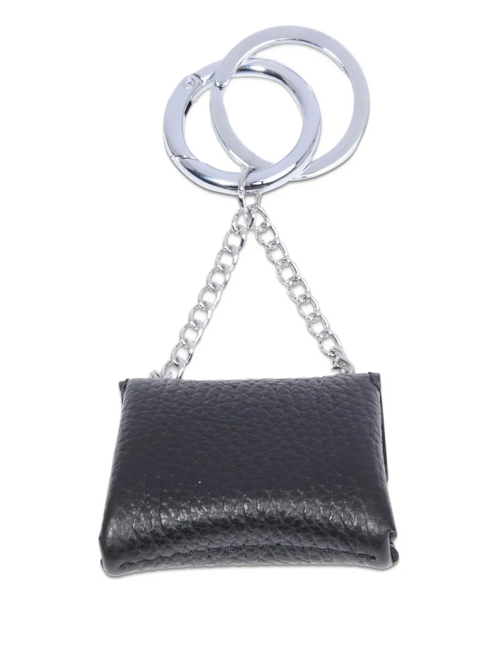 Lancel Leren sleutelhanger Zwart