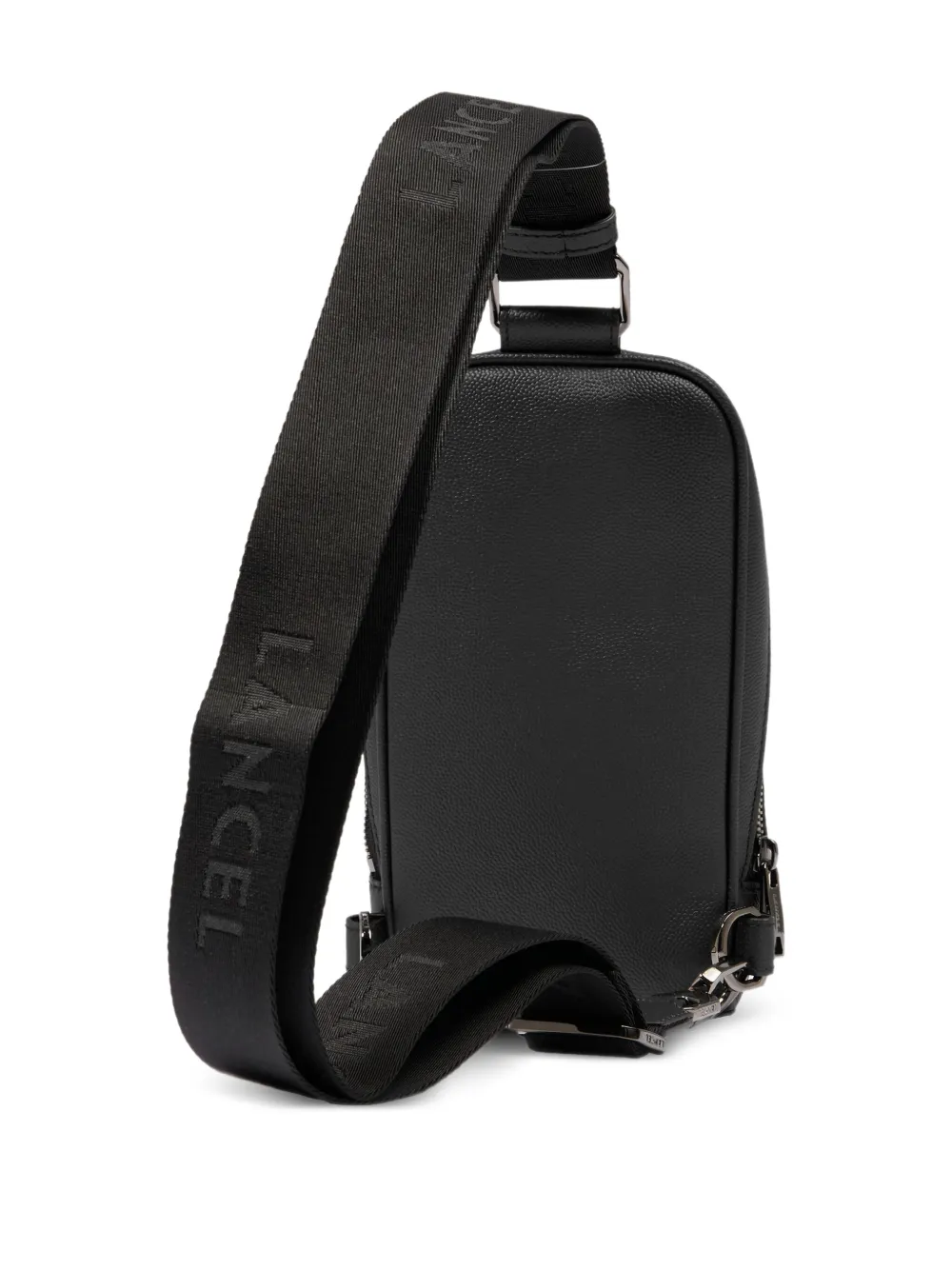 Lancel Leather Zip-fastening Backpack Bag In Black