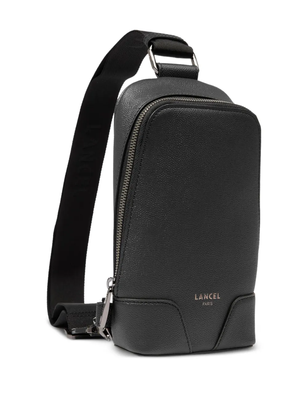 Lancel Leather Zip-fastening Backpack Bag In Black