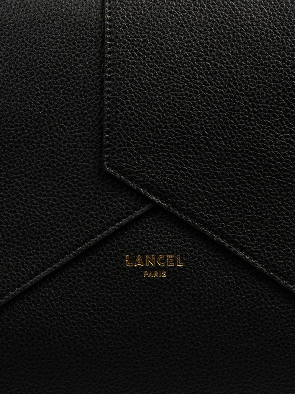Lancel Envelop leren shopper Zwart