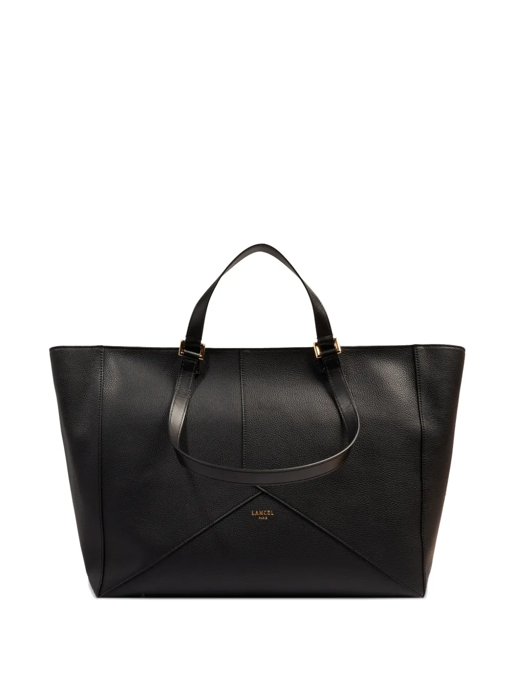 Lancel Envelope leather tote bag - Black
